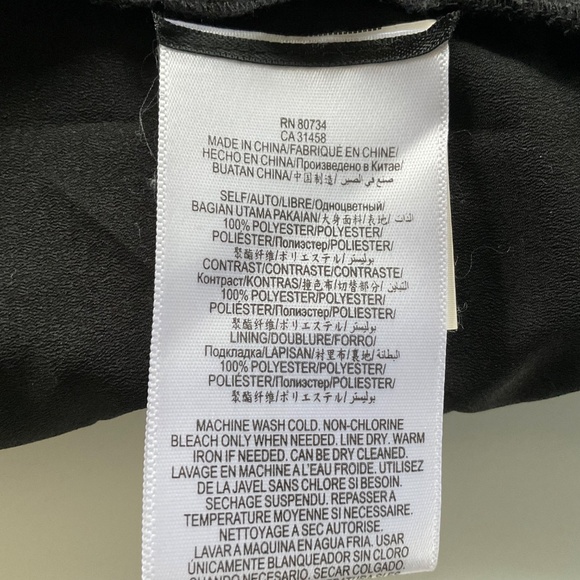 BCBGMaxazria Suni Jacquard Sheath Dress Sz 0 Navy Blue Cocktail Party Festive - Picture 12 of 13